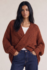 Twist Front Oversized Jumper 