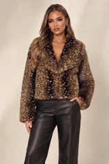 Bambi Fur Lapel Jacket