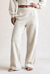 Paneled Wide Leg Joggers