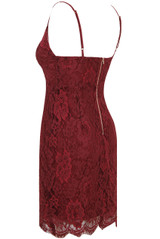 Block Colour Lace Bodycon Mini - 5 Colours