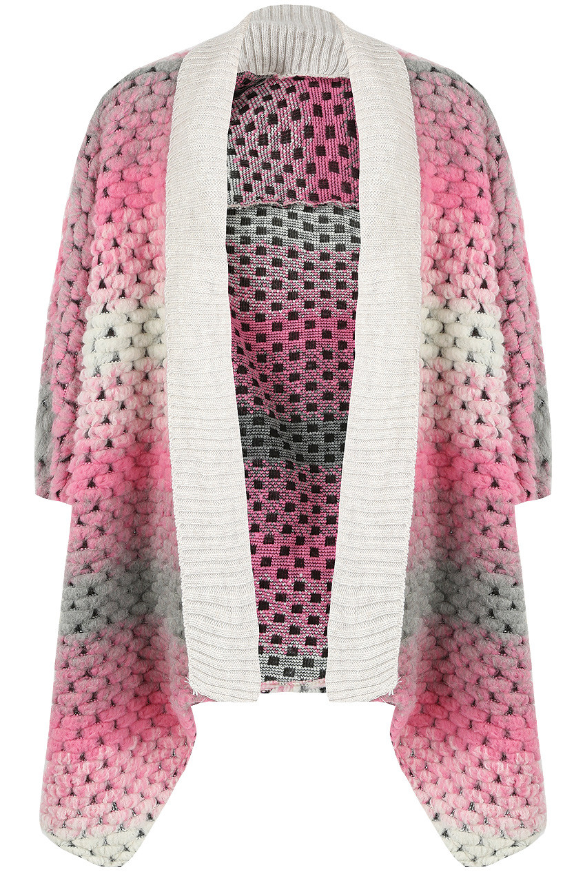 Tie Dye Print Knitted Wrap Up Cardigan - 4 Colours Tie Dye Print Knitted Wrap Up Cardigan - 4 Colours