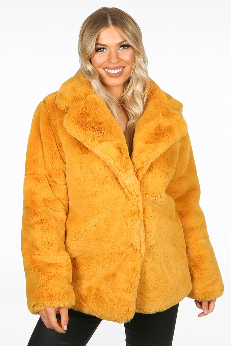 Shaved Oversize Faux Fur Coat - 3 Colours