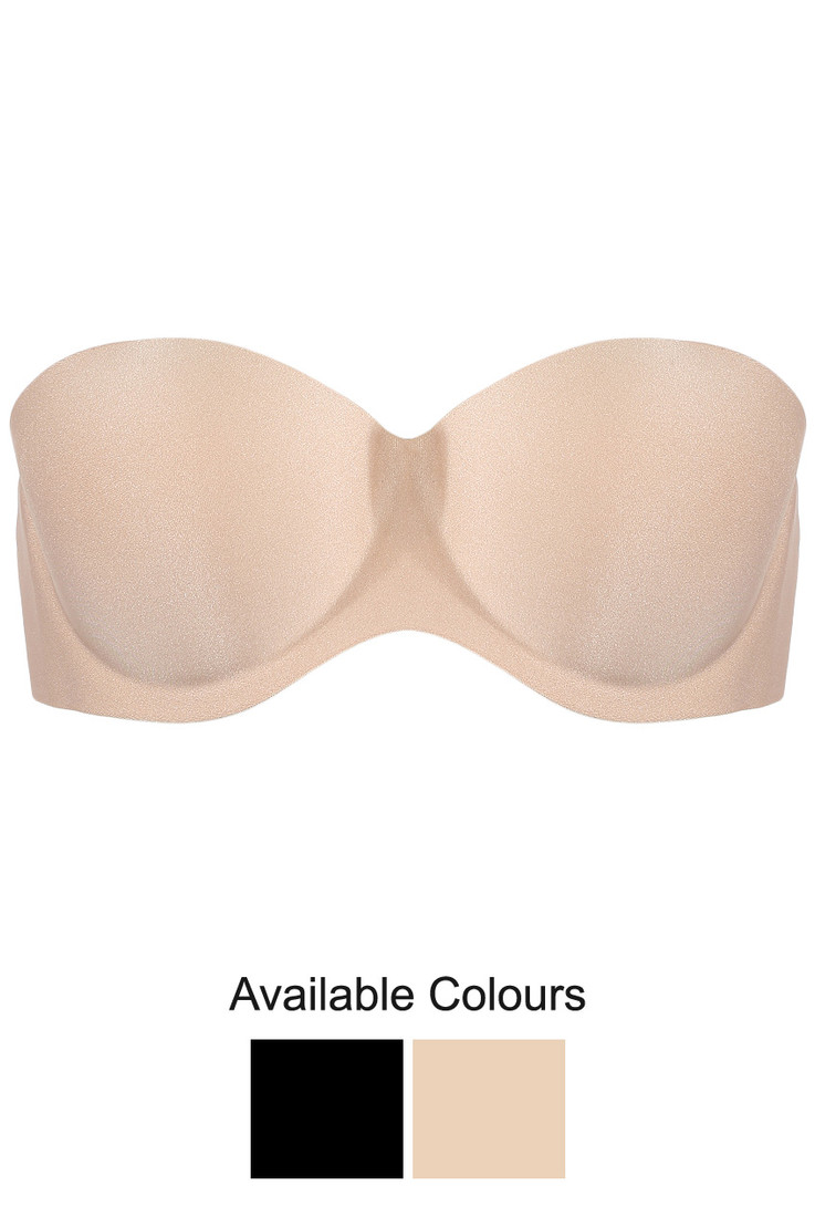Lurex Padded Backless Bra