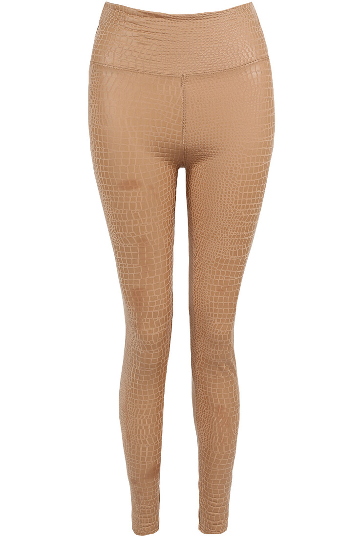 Reptile Textured High Waist Jeggings Reptile Textured High Waist Jeggings