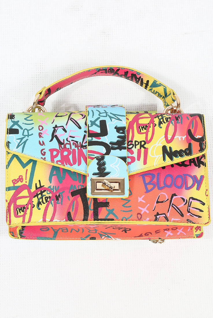 Graffiti Mini Satchel Bag