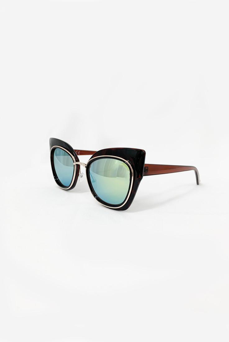 Cat Eye Edge Sunglasses 