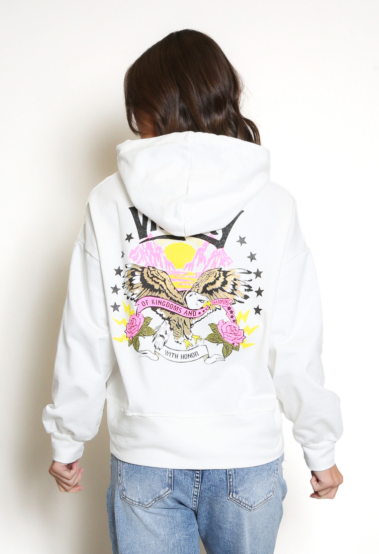 Victory Eagle Back Print Hoodie