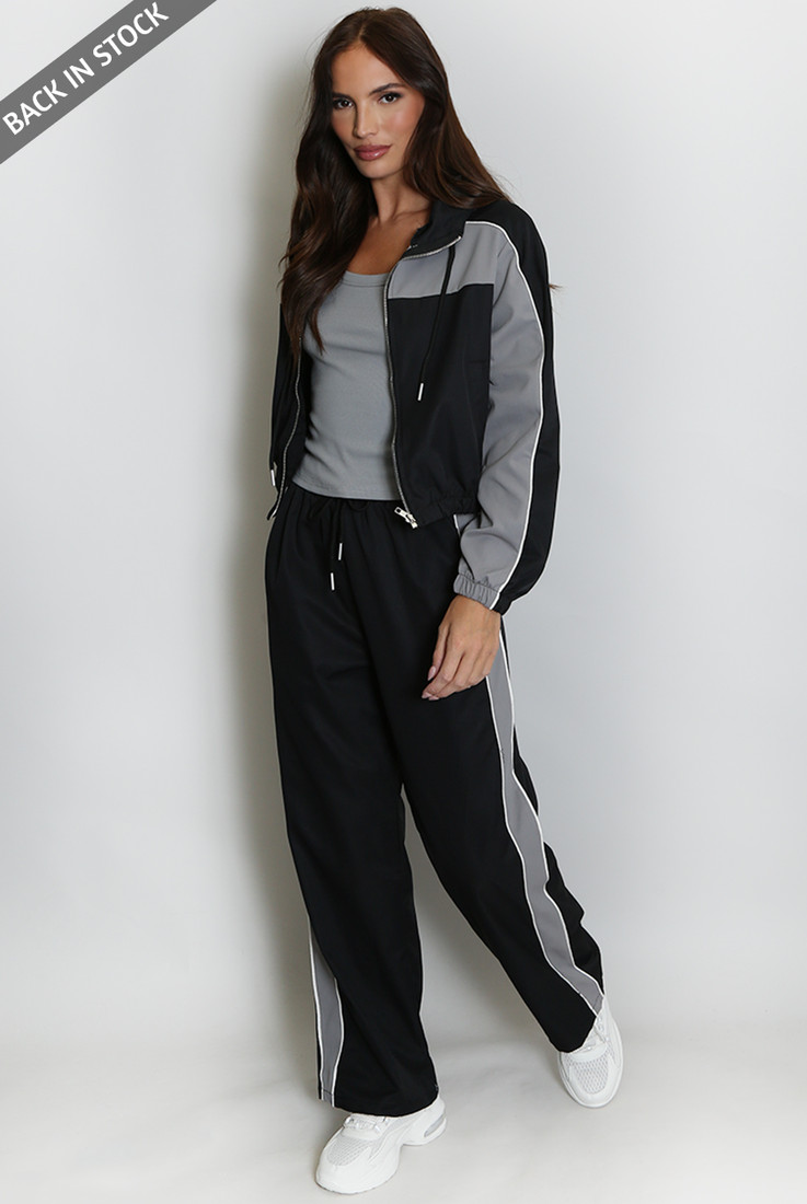 Tracksuit With Contrast Panel  Tracksuit With Contrast Panel