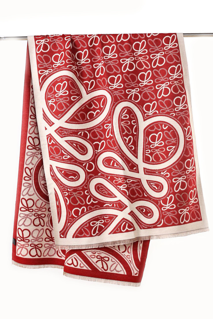 Designer Inspired Wool Blend Scarf