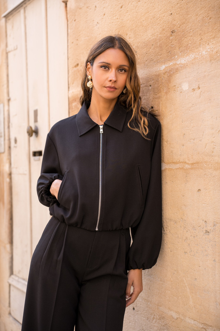 Tailored Bomber Jacket