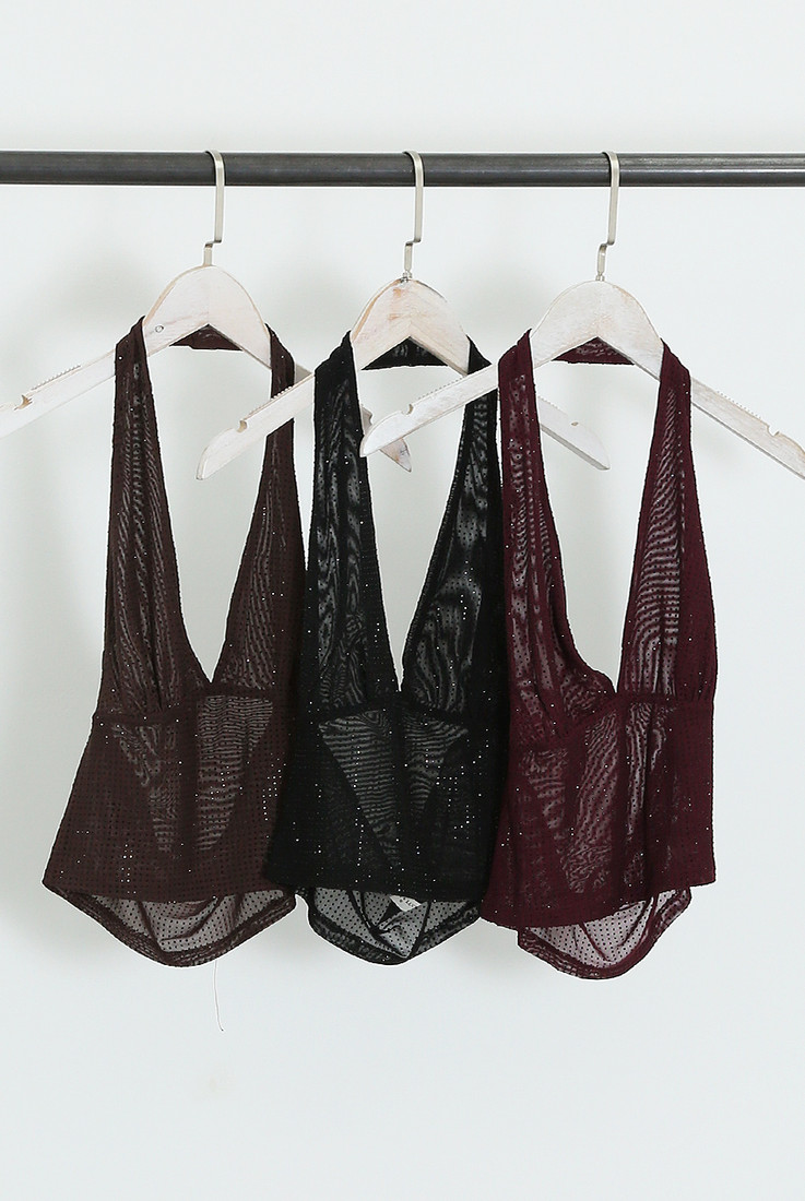 Halterneck Studded Top Halterneck Studded Top
