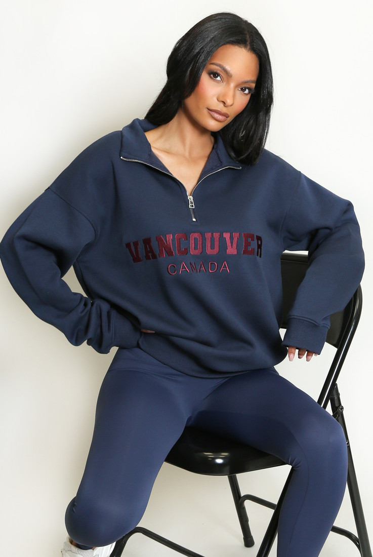 Vancouver Half Zip Sweatshirt - PRE-ORDER