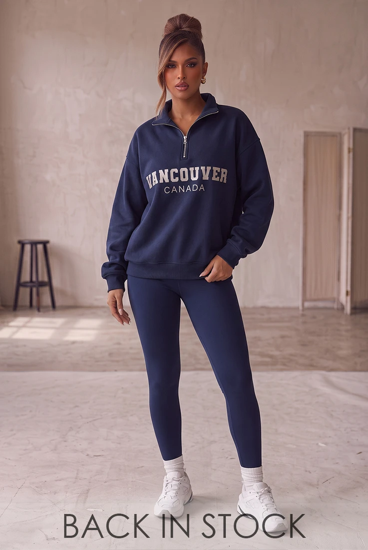 Vancouver Half Zip Sweatshirt 