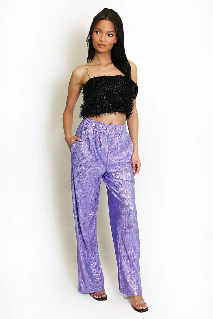 Metallic Trousers