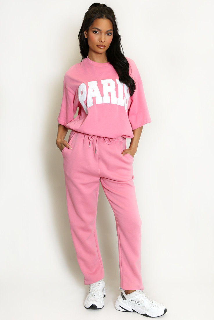 Paris T-Shirt And Jogger Set