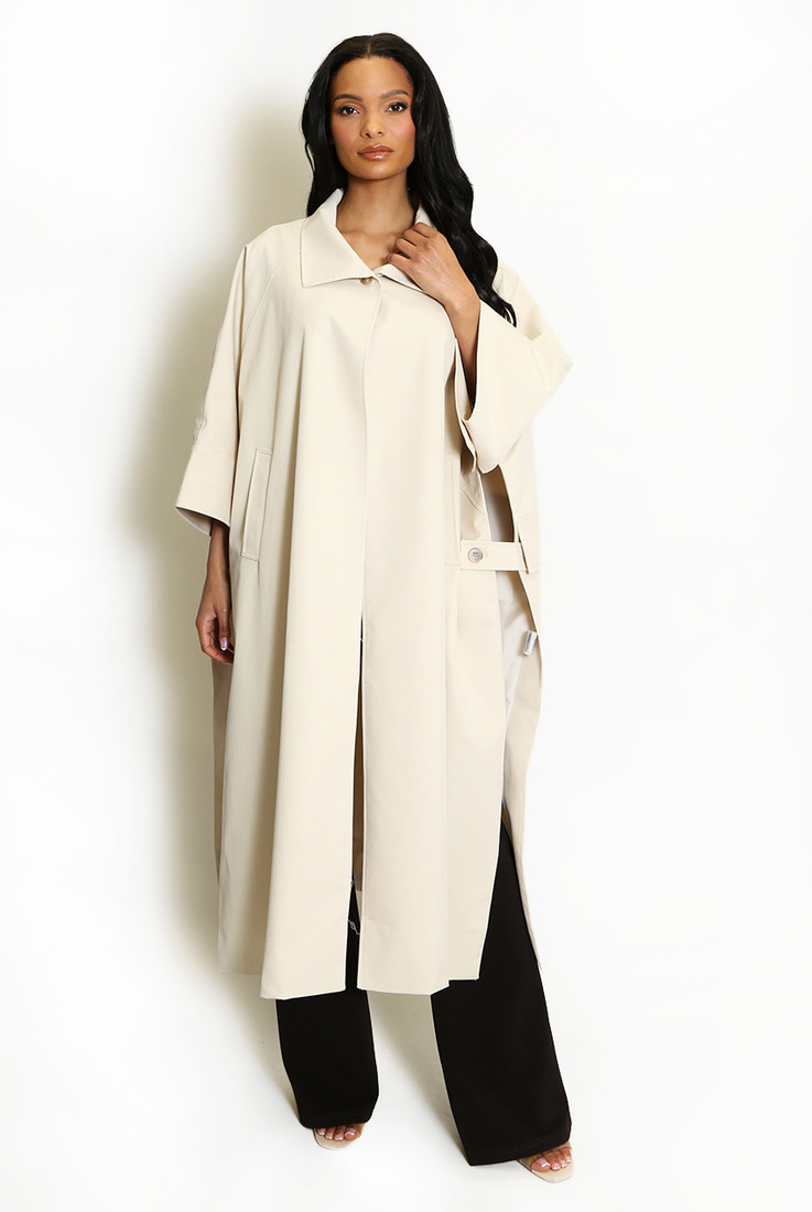 Longline Cape Coat