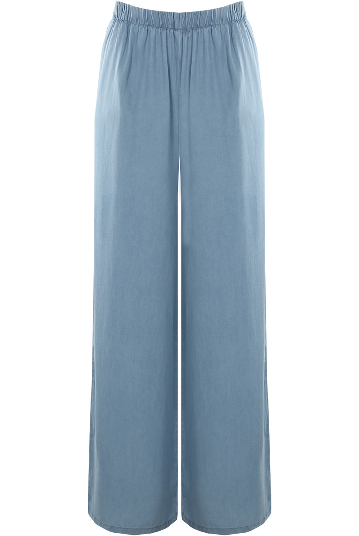 Blue Wide Leg Jogger