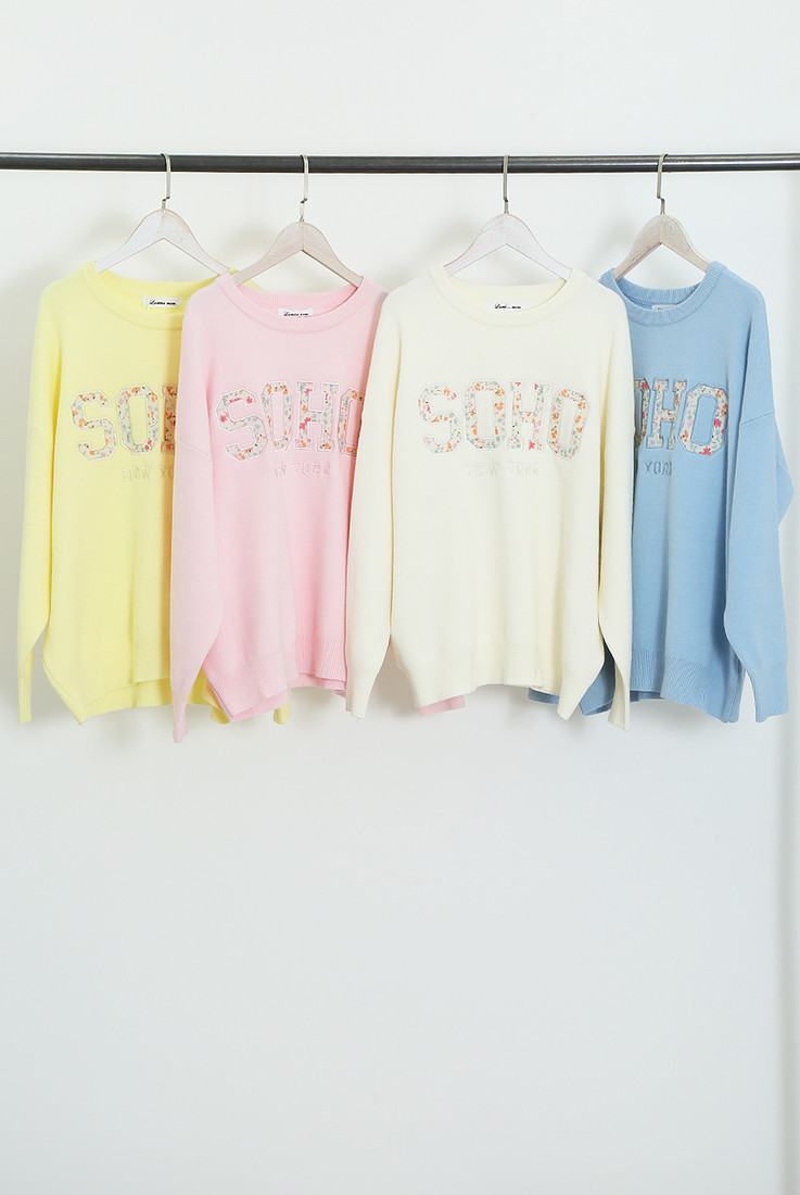 Floral SOHO Motif Jumper