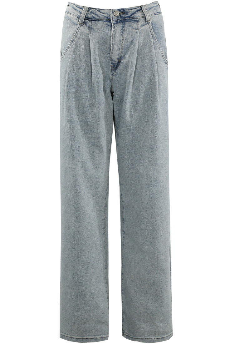 Light Blue Wide Leg Jeans