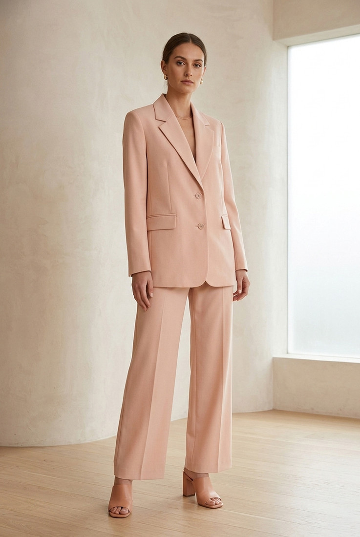 Two Button Boxy Blazer