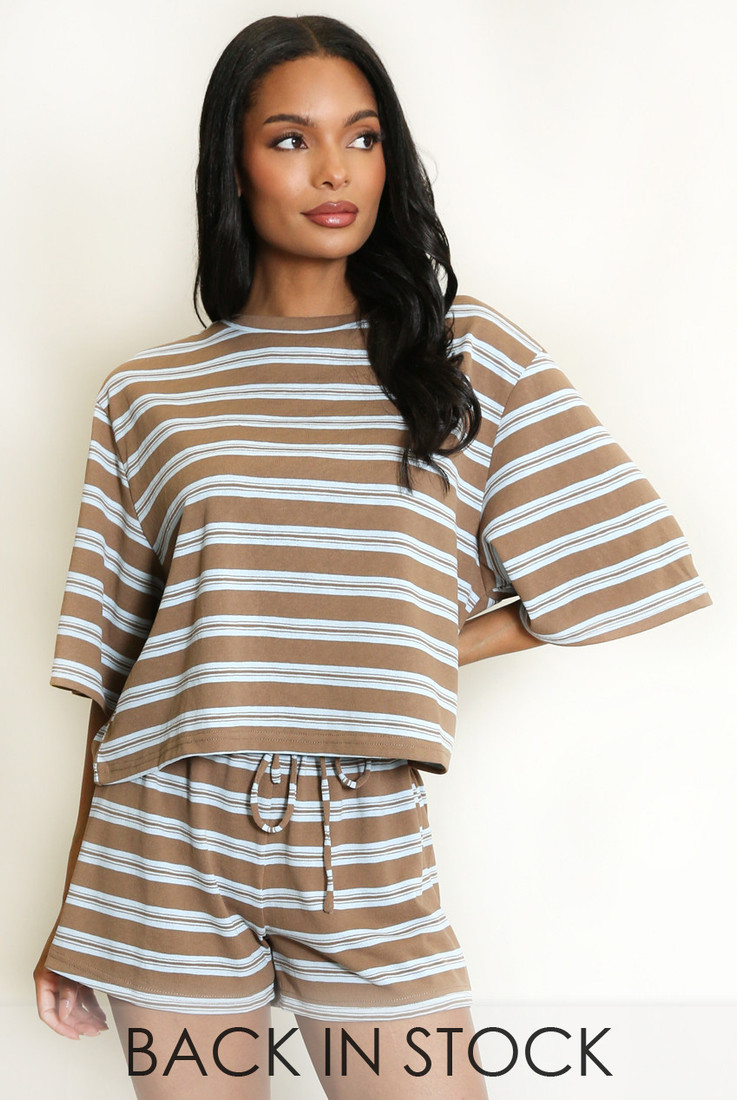 Striped Oversized T-Shirt