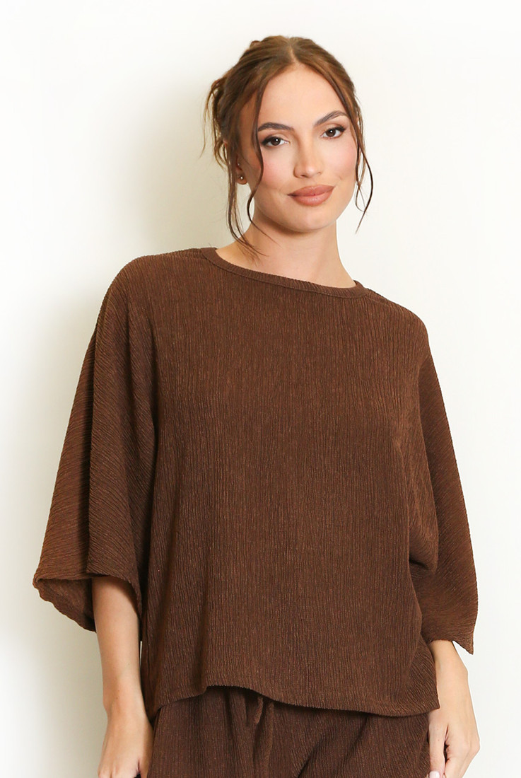 Crepe Textured Top
