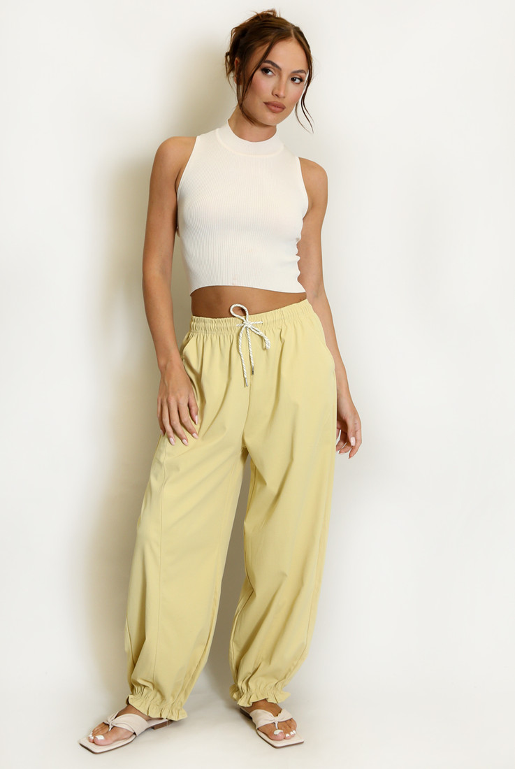 Pleated Balloon Trouser