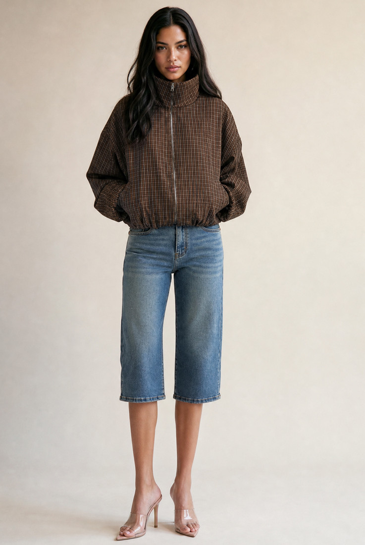Check Lightweight Jacket