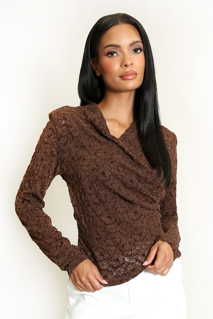 Lace Wrap Over Top