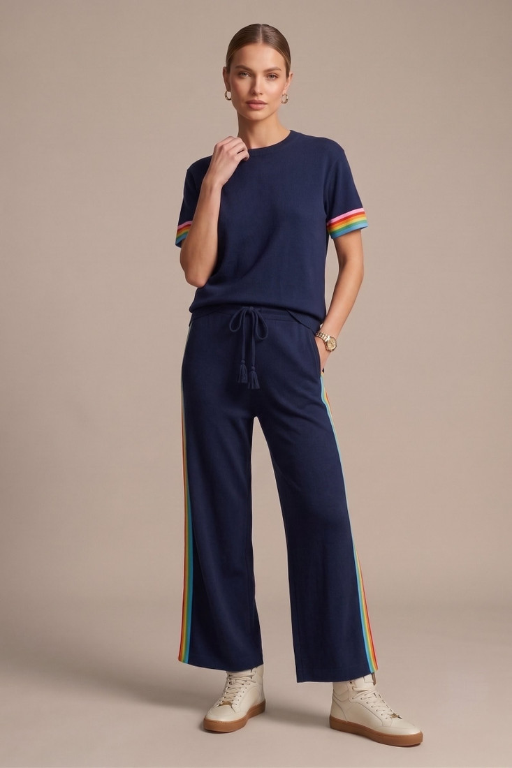 Rainbow Stripes Loungewear Set
