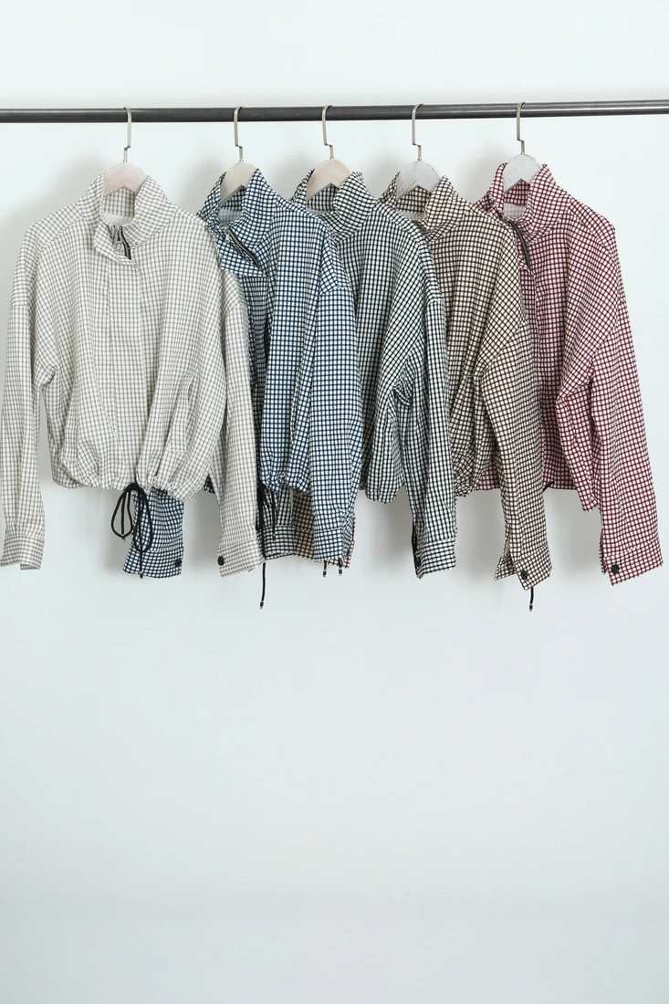Gingham Check Jacket 