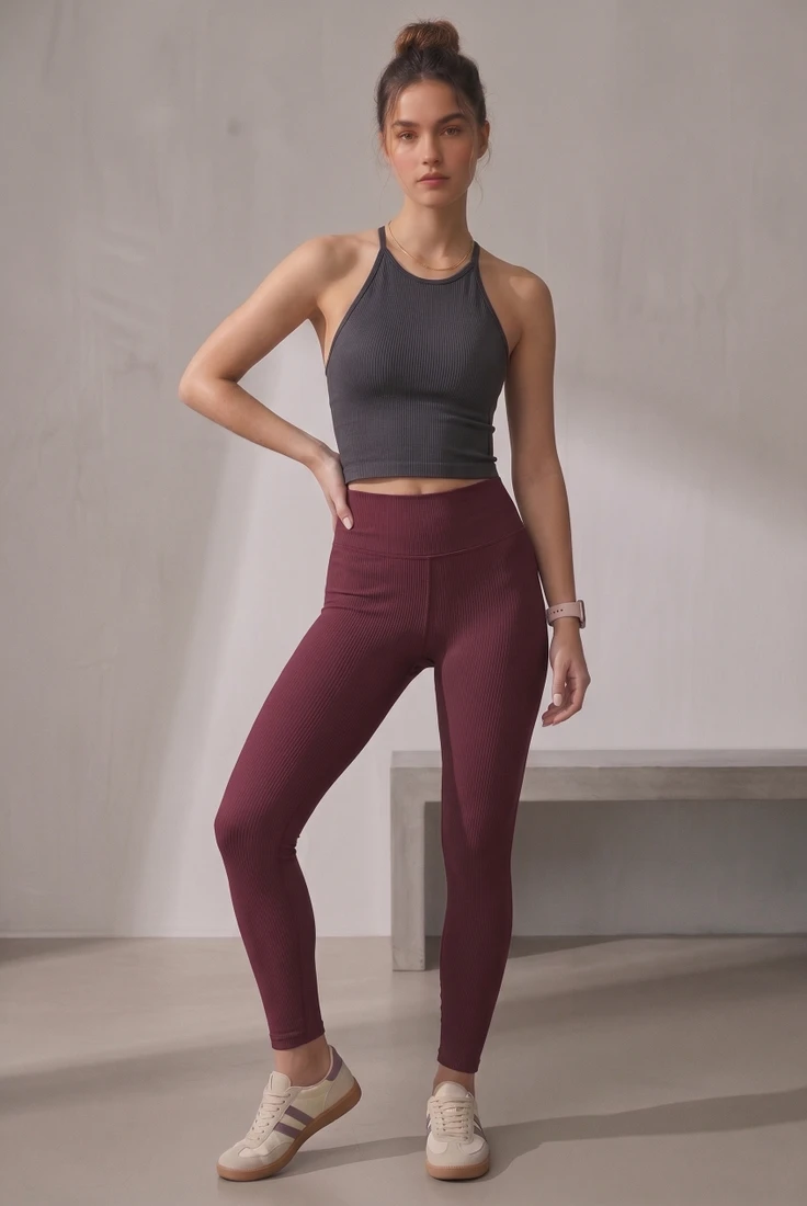 High Waisted Active Legging