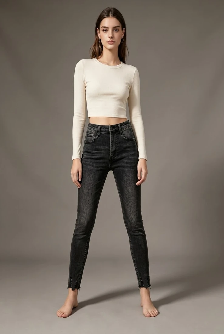 Graphite Push Up Denim Jeans