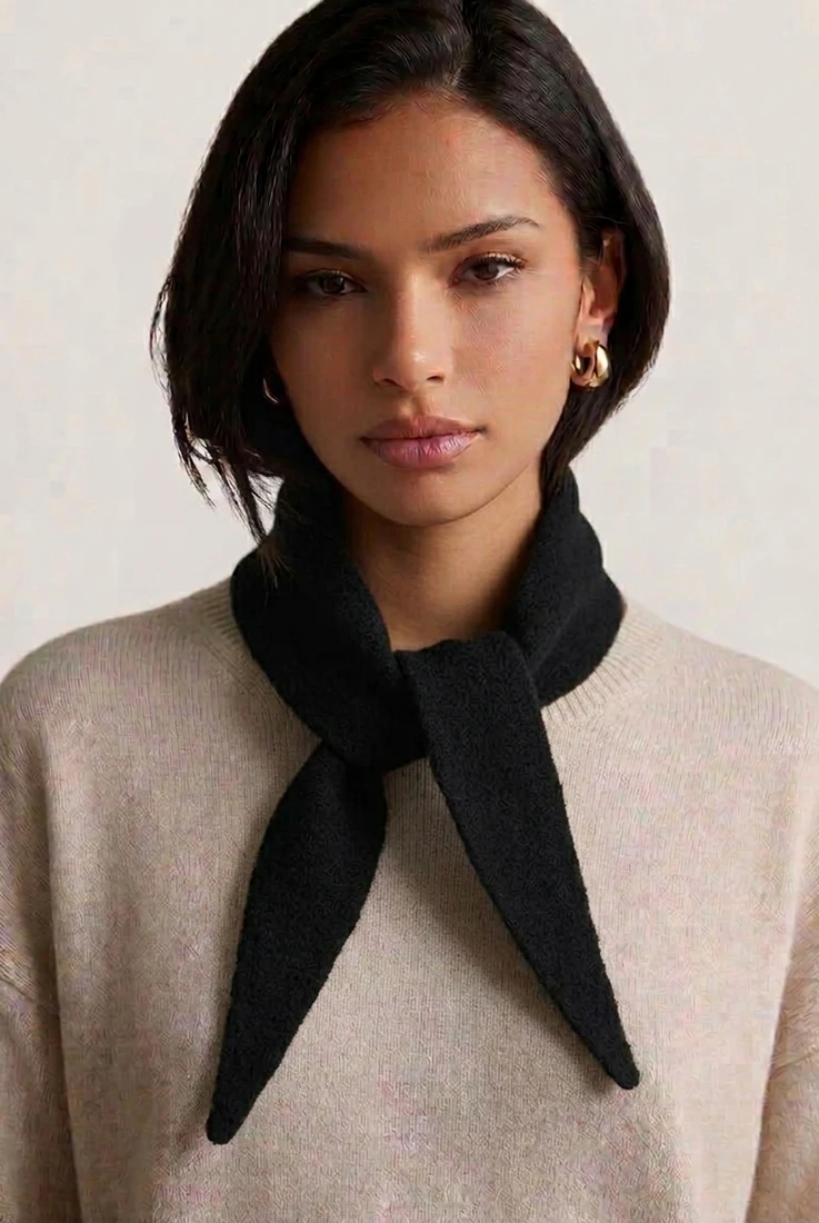 Mini Knit Neck Scarf