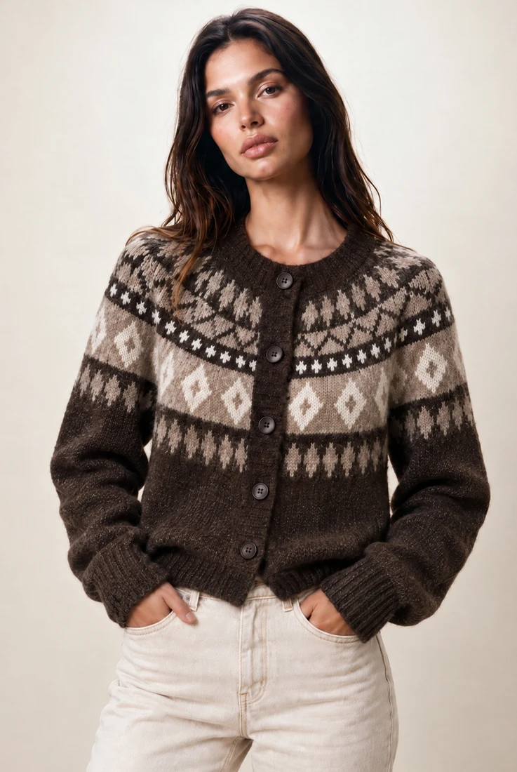 Fair Isle Cardigan 