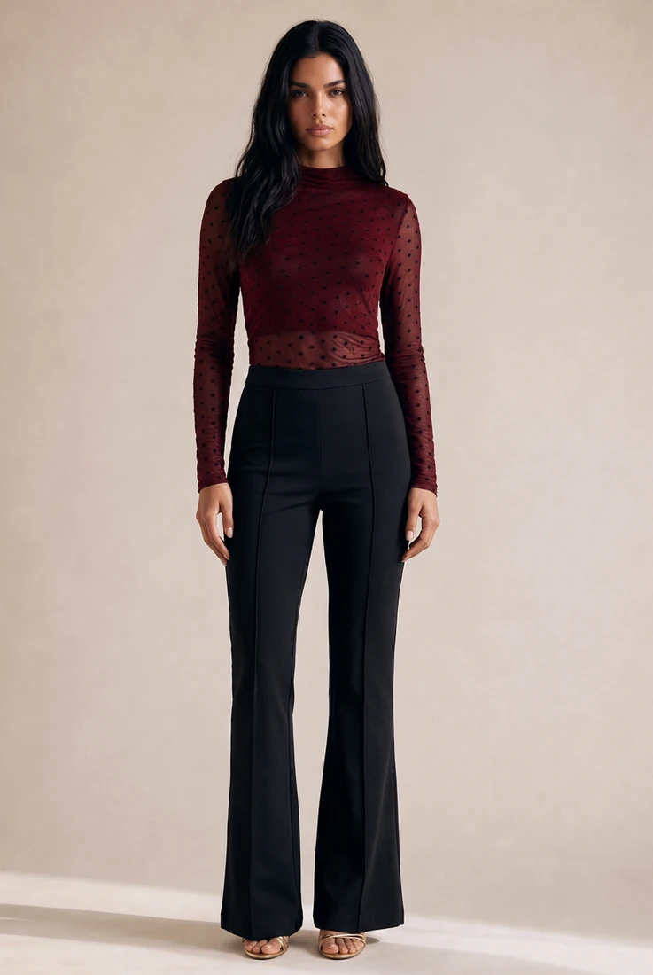 Tailored Flare Trousers - AW