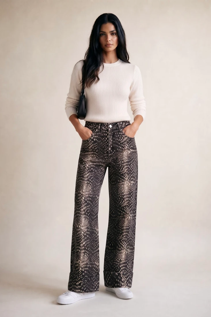 Bambi Straight Leg Denim Jeans