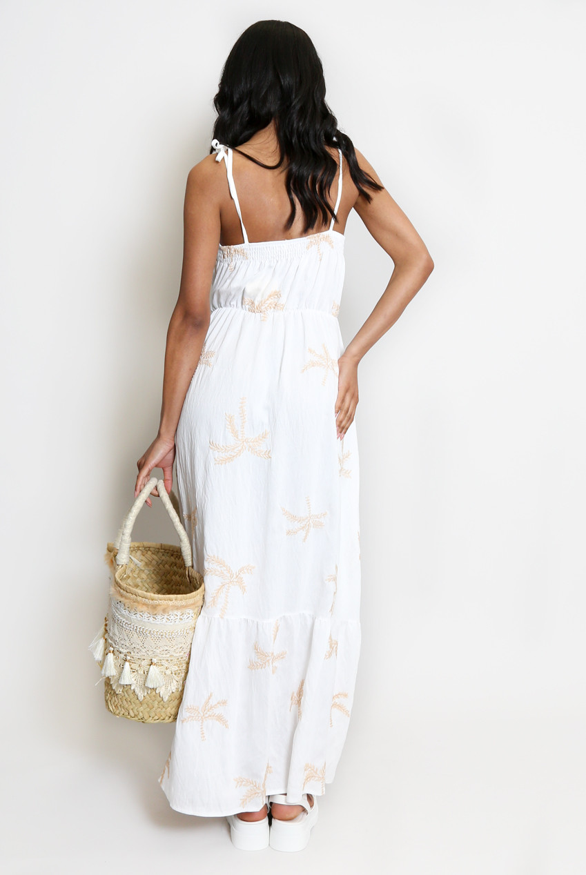 *FINAL SALE * Cycladic Palm Maxi Dress