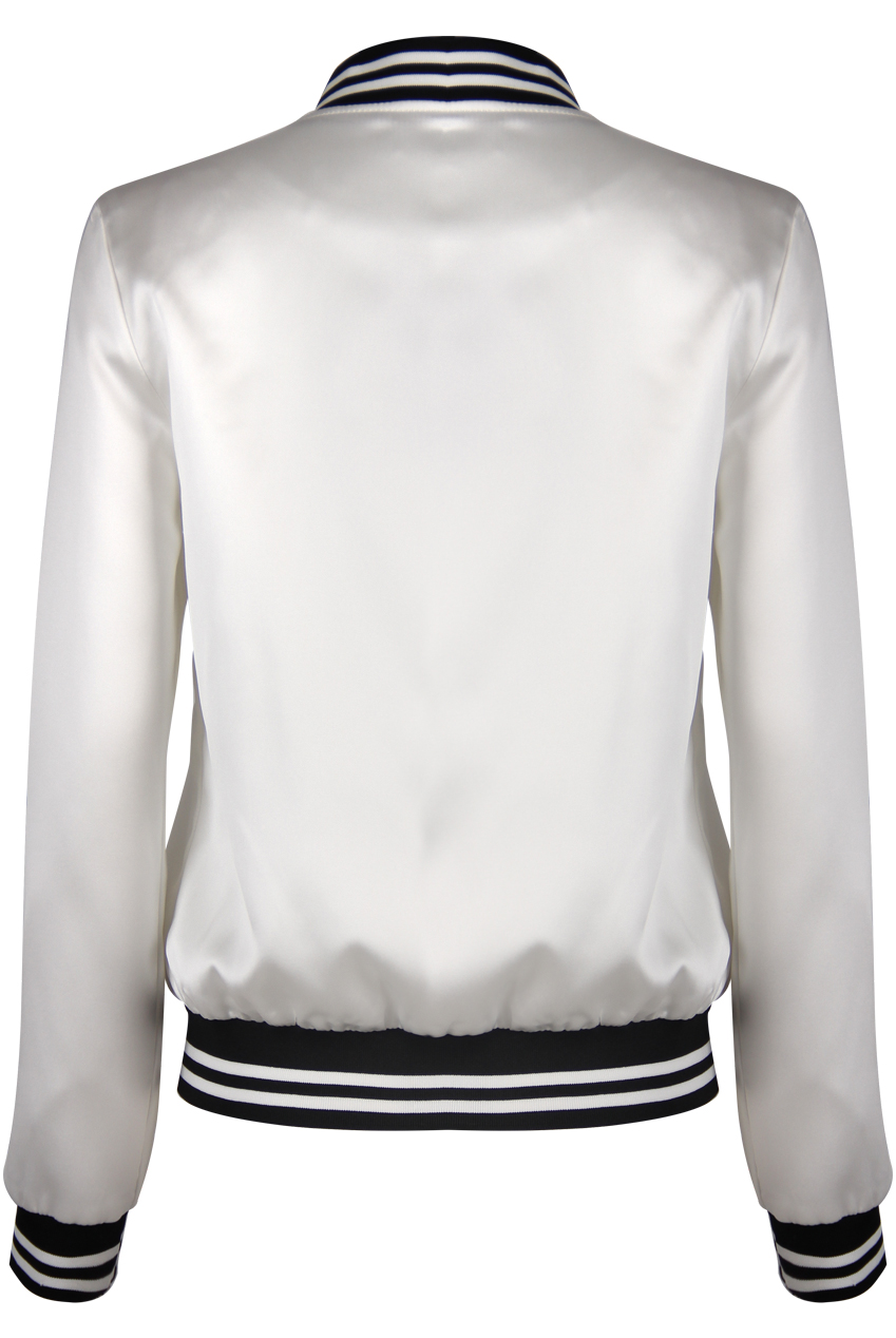 Stripe Collar Bomber Jackets - Buy Fashion Wholesale in The UK