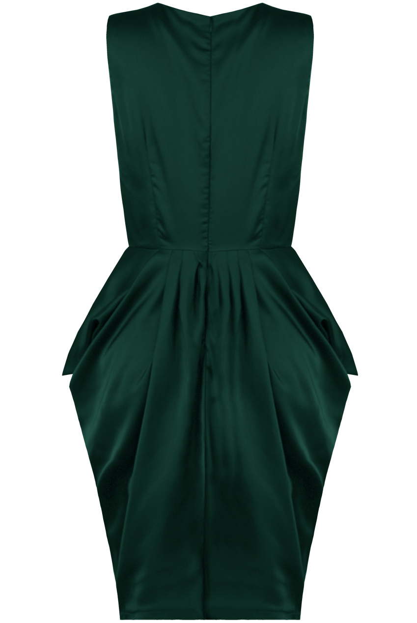 pleated tulip dress Satin Pleated Tulip Dress - 4 Colours