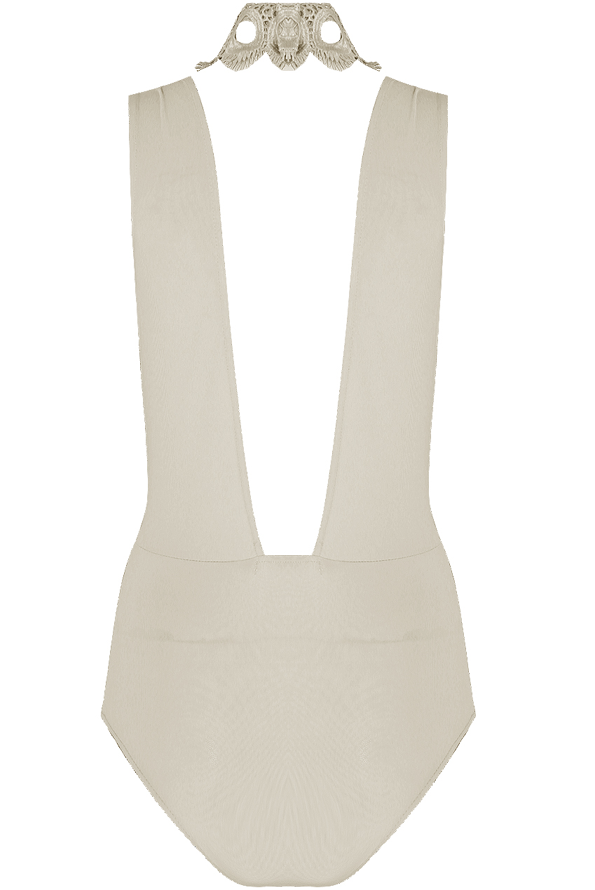 Crochet Open Back Bodysuit - 4 Colours - Buy Fashion Wholesale in