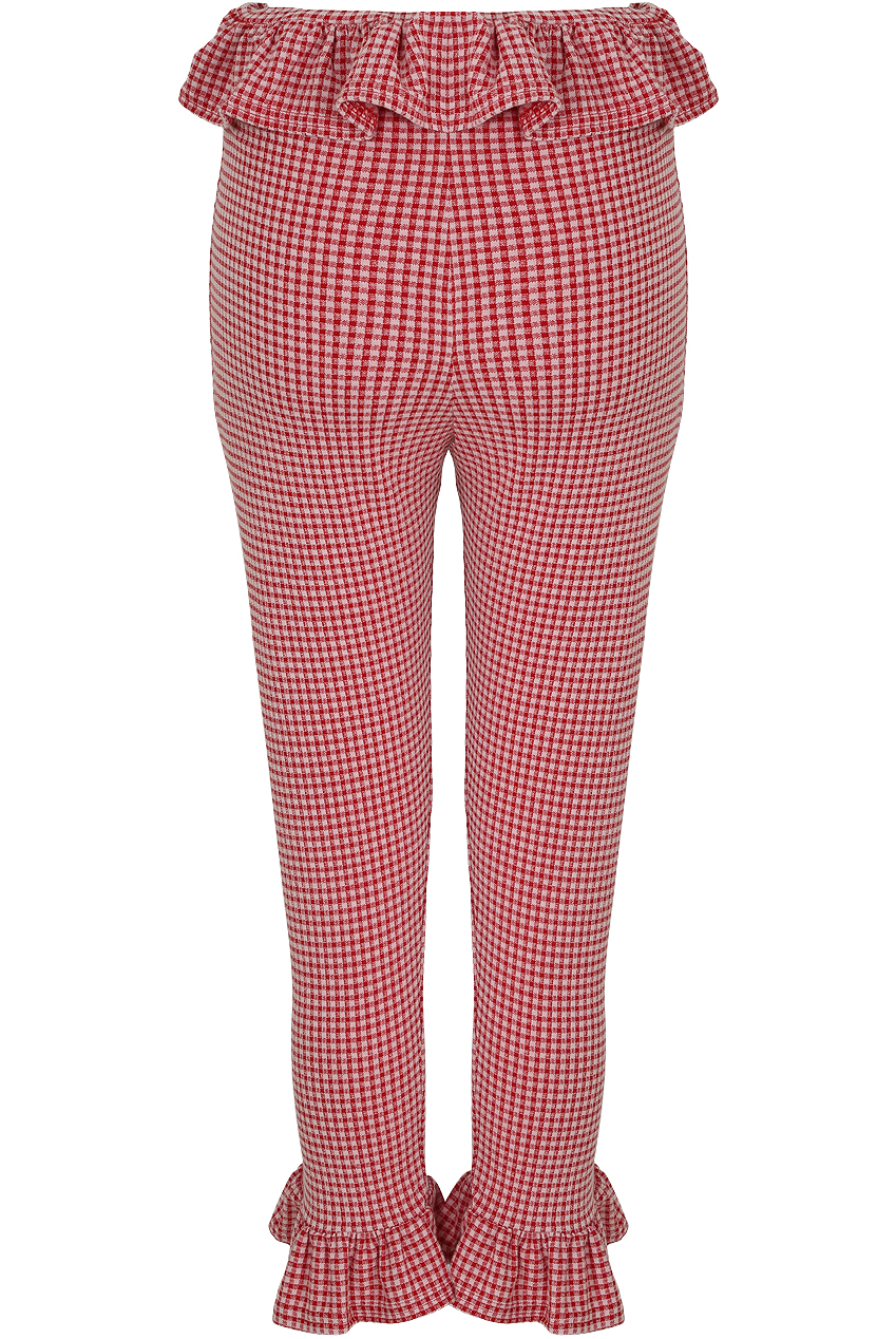 Gingham Frill trousers - Buy Fashion Wholesale in The UK