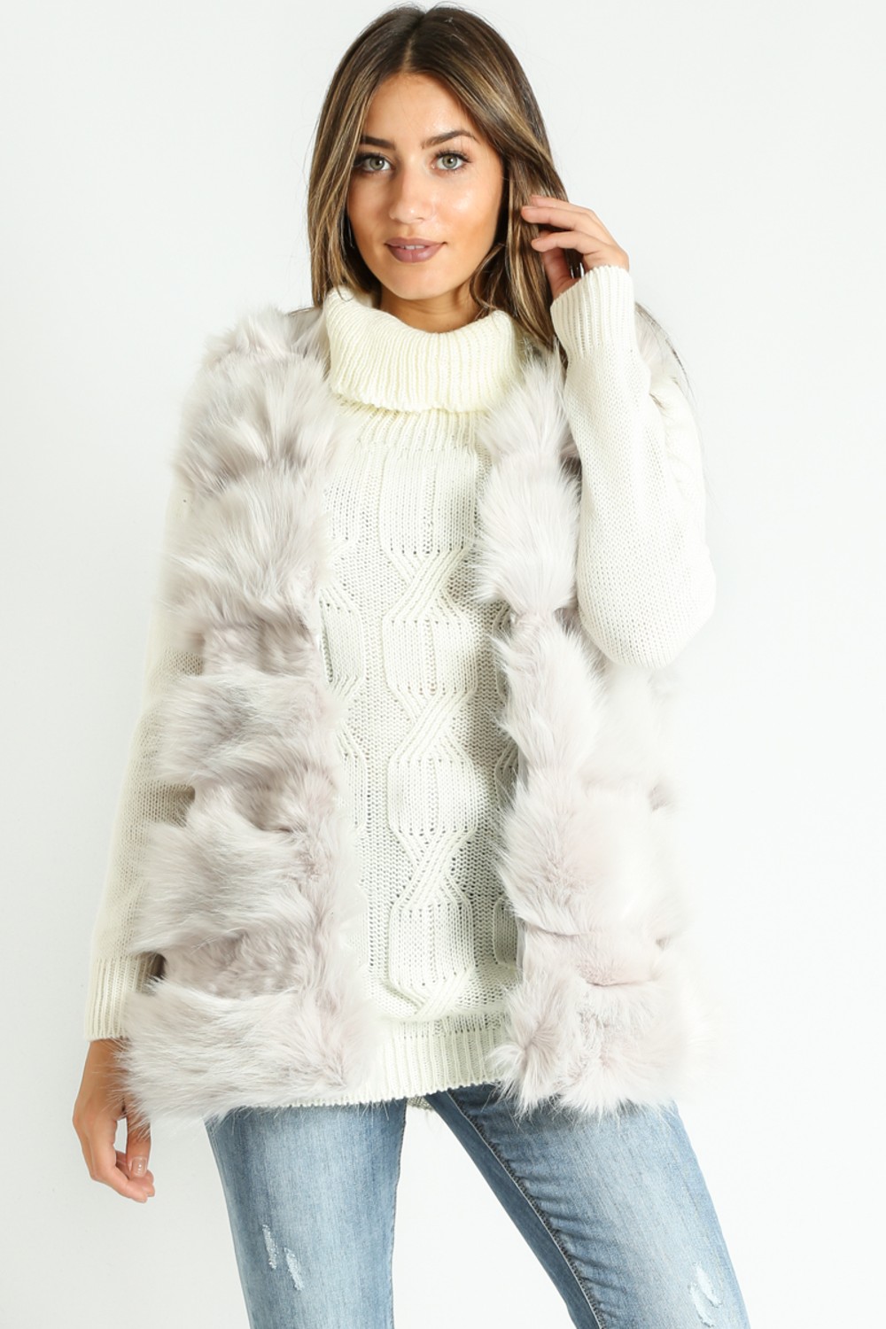 Faux Fur Gilet - Buy Fashion Wholesale 
