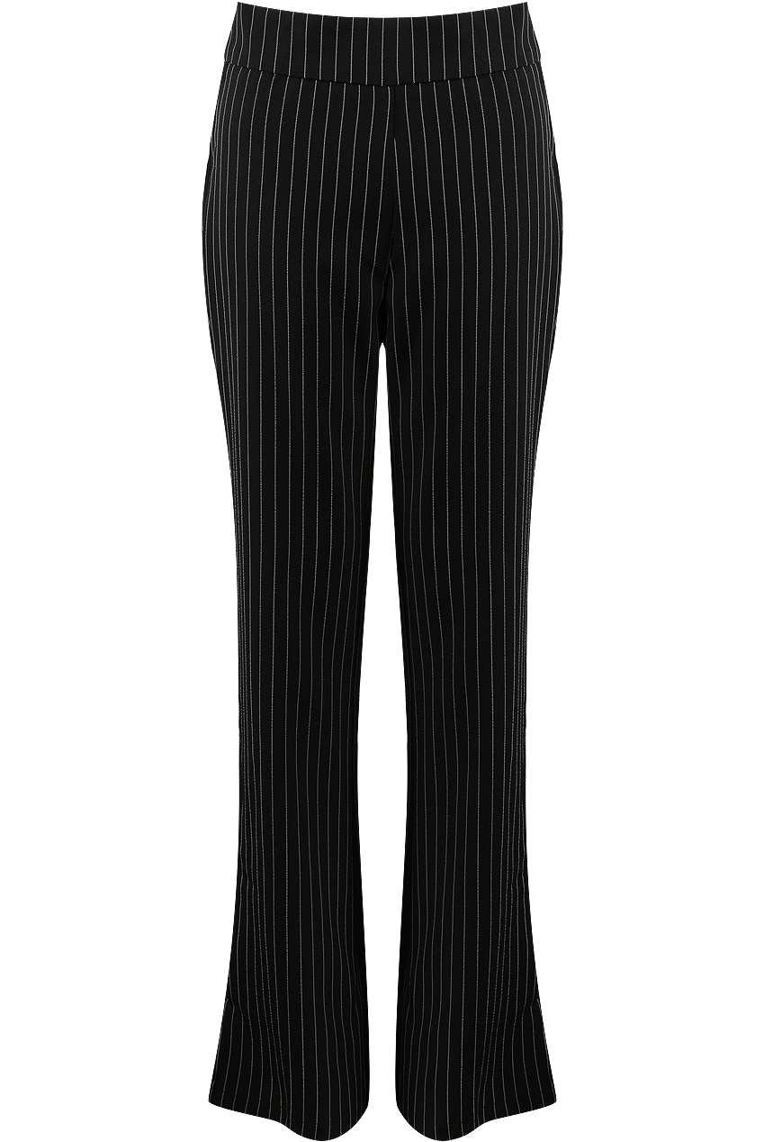 Pinstripe bootcut trousers Clearance