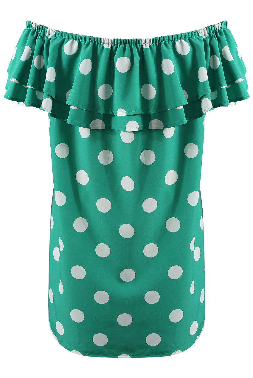 green polka dot off shoulder dress Green Tulle Lace Long Prom Dress with Corset, Green Formal Party Dress, Green / Custom Size