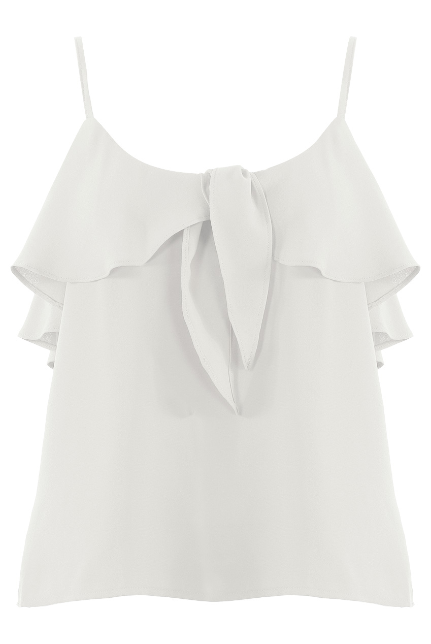 Tie Frill Camisole Top - Buy Fashion Wholesale in The UK