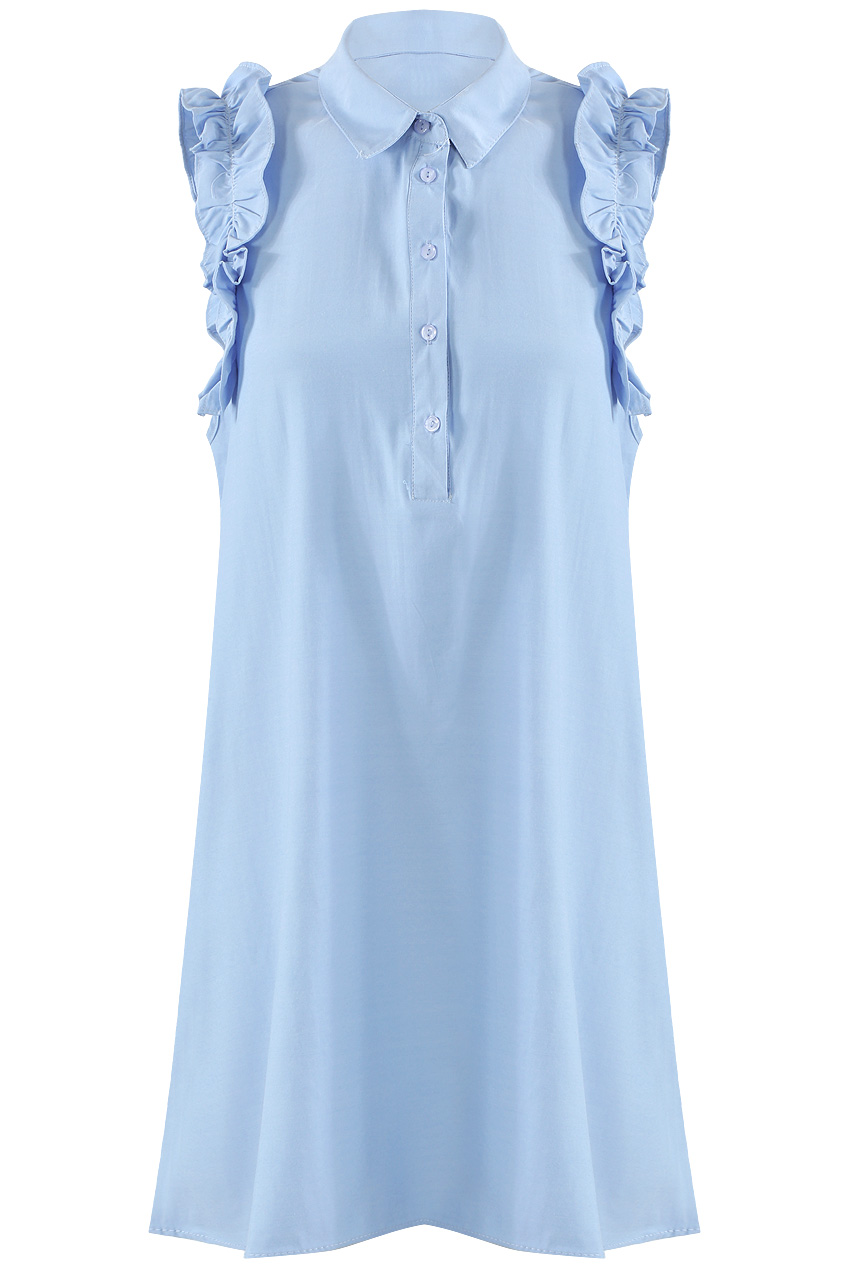 Shift Shaper Dress - Blue Ribbons