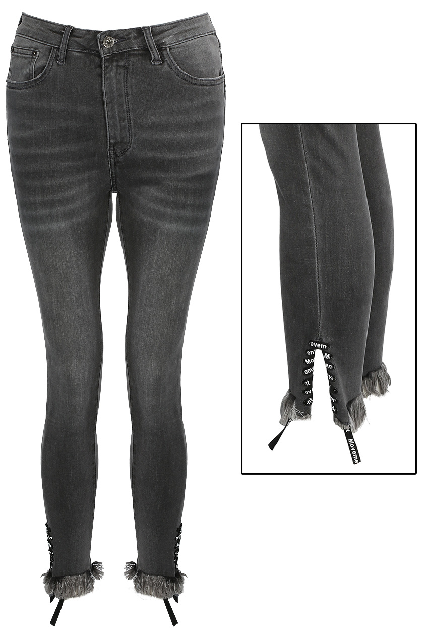 slit ankle jeans