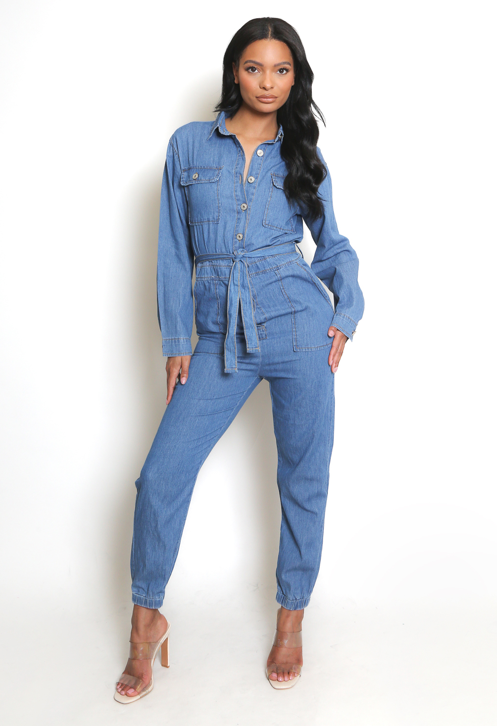 Denim Boilersuit - Buy Fashion Wholesale in The UK