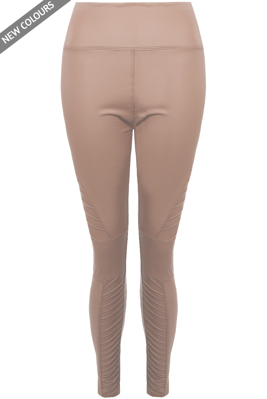 alo High Waist Moto Legging in Smoky Quartz & Smoky Quartz Glossy